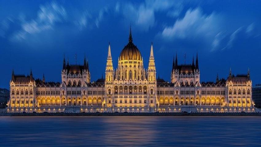 The Royale Palace in Budapest Hungary