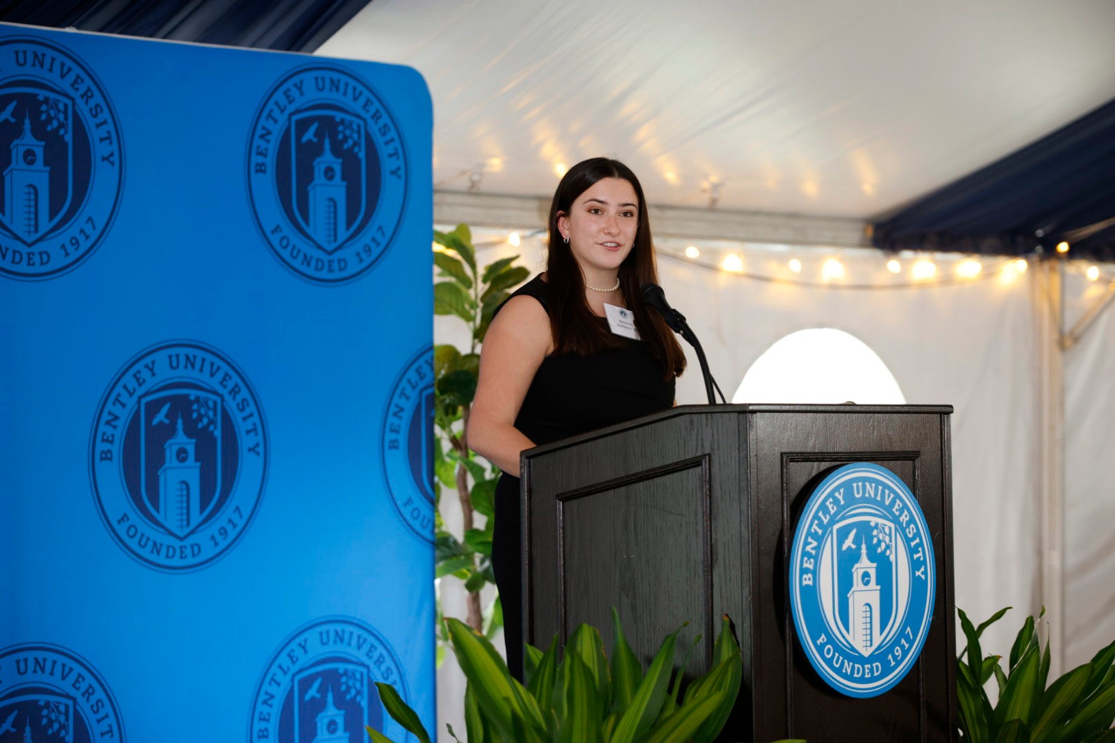 Speaker at Presidential Reception