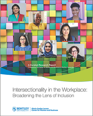 CWB Intersectionality Report Cover with image of diverse women representing the intersection of gender and other social identities