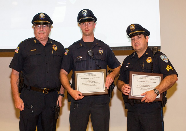 Bentley Police Sergeant And Officer Win Accolades For Life Saving Efforts