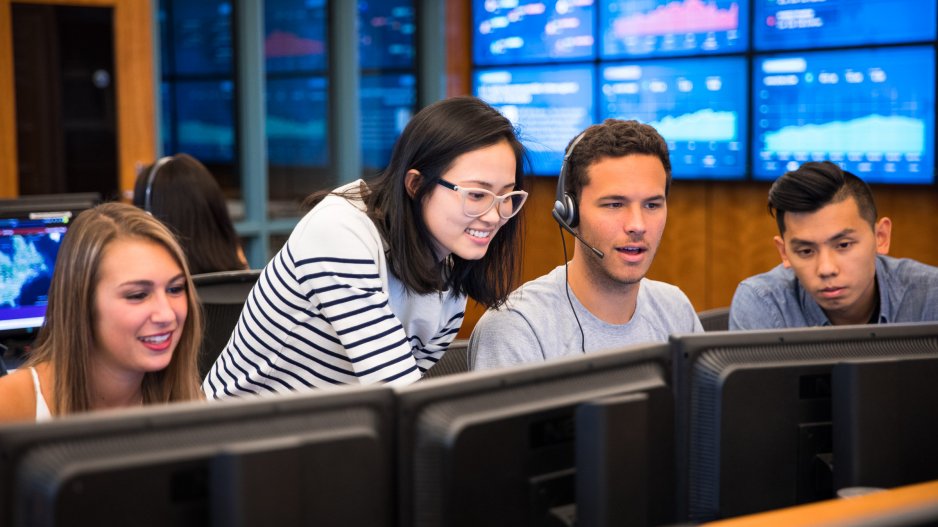 The Hughey Center For Financial Services Bentley University