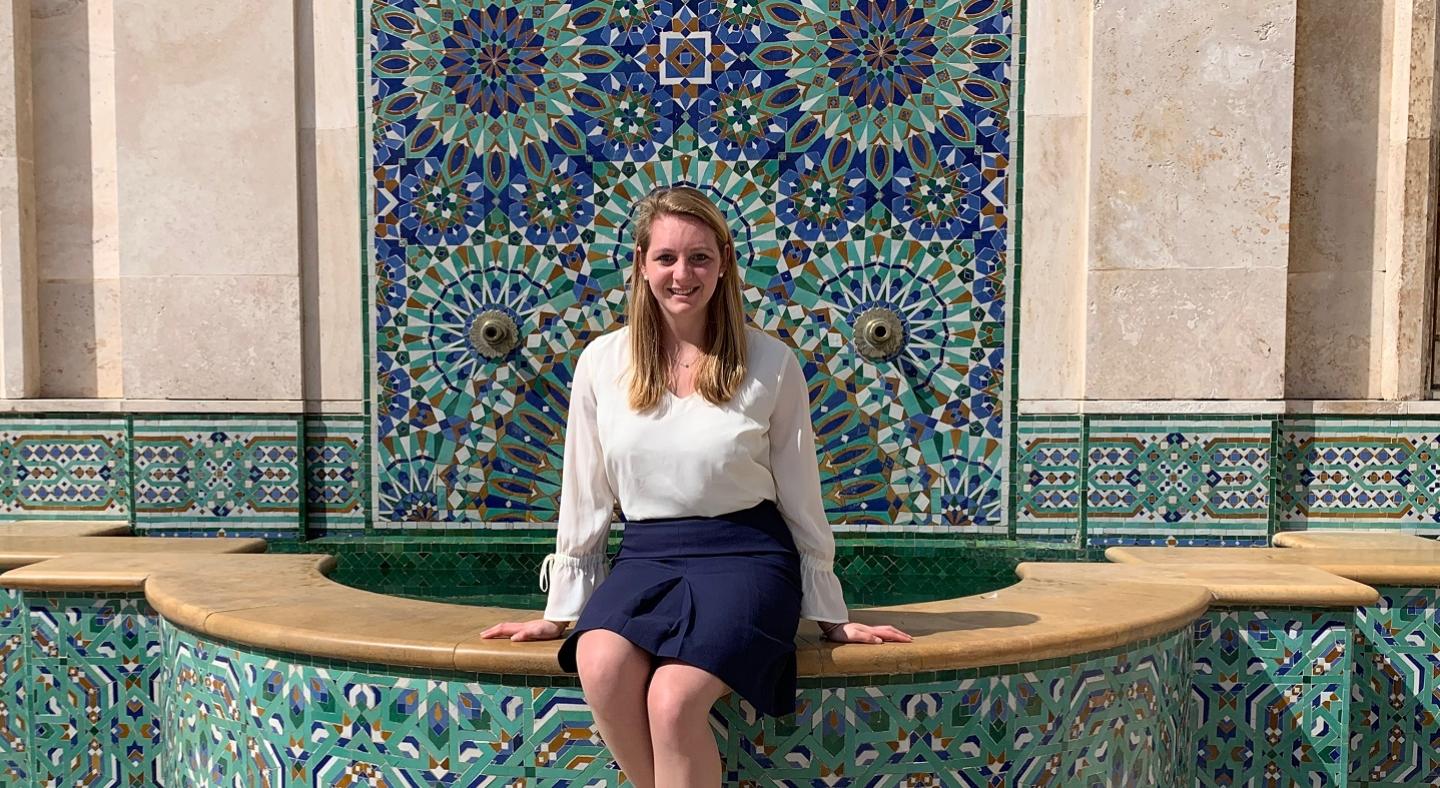 Bentley University student Hannah Rauch in Morocco Thumbnail
