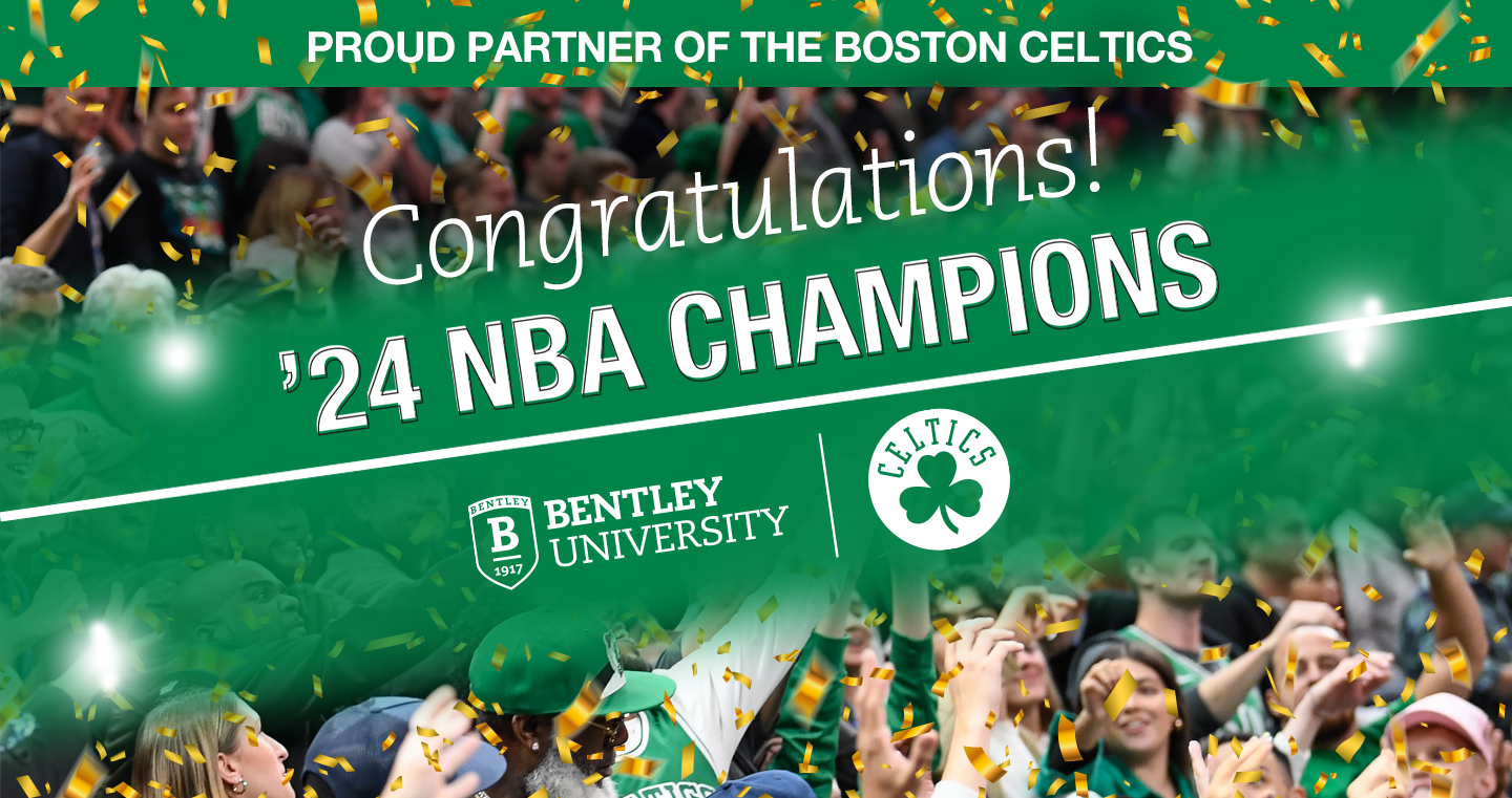 Proud Partner of the Boston Celtics - NBA Champions